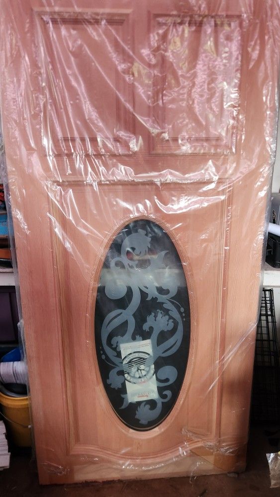 Simpson Solid Wood Exterior Door w/ Glass