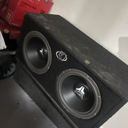 2 Jl Audios ‘12s with Box 