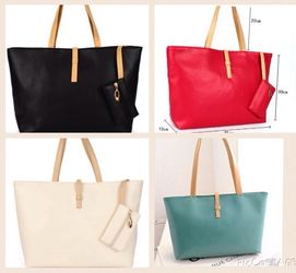 Leather Shoulder Tote