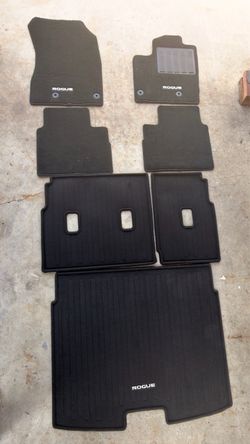 NISSAN Rogue Floor Mats, Cargo Area Protector, Seatback Protector