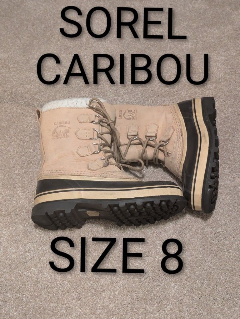 Sorel Caribou Size 8