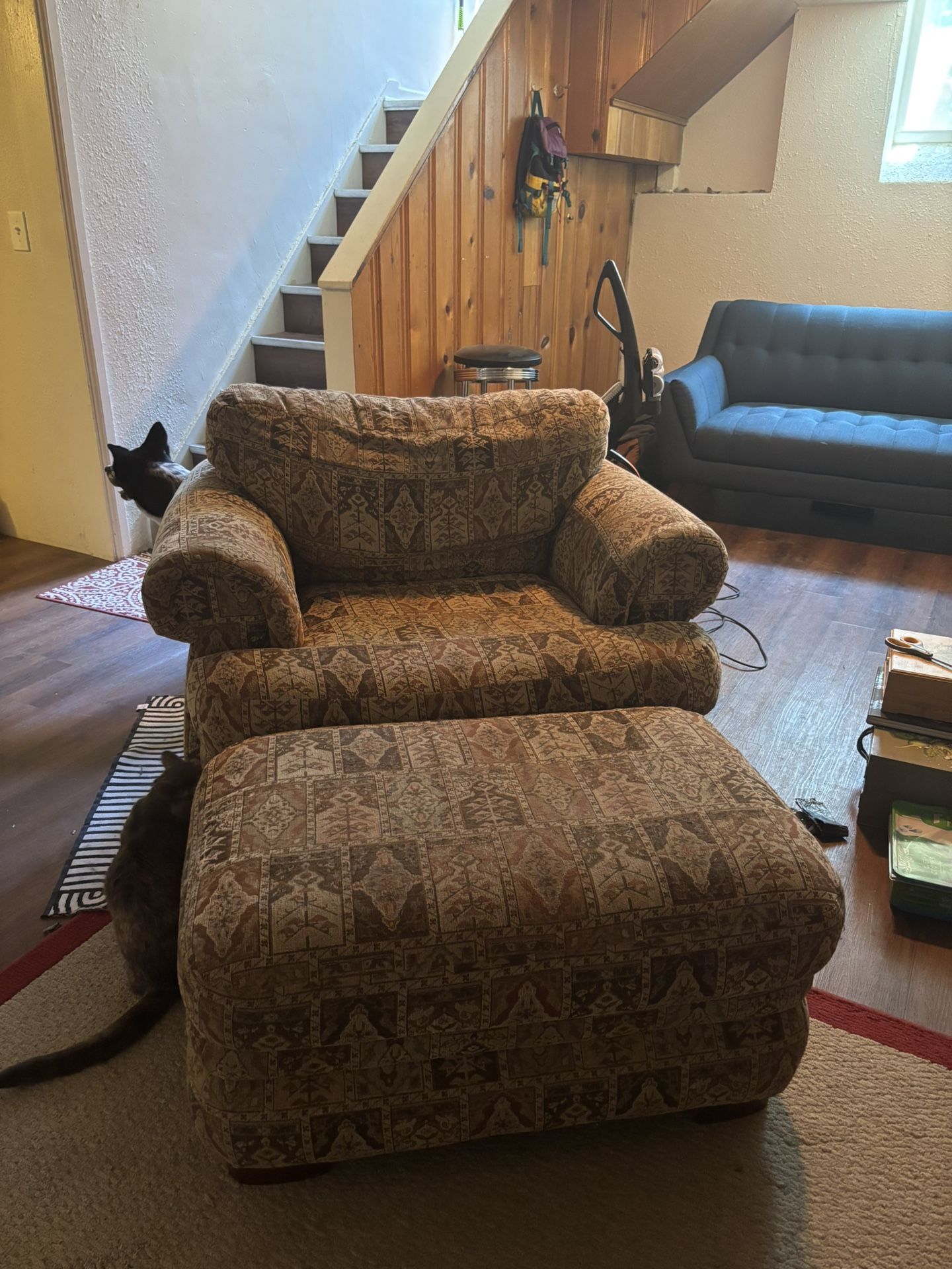 Chair and Ottoman