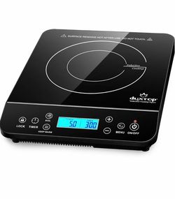 Duxtop - Induction Hot Plate with Touch LCD Sensor 1800 Watts