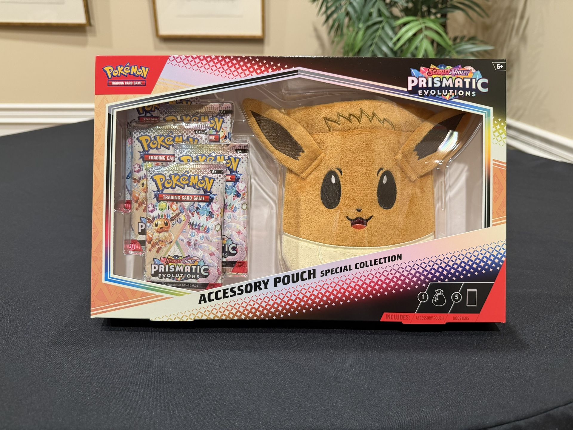 Pokemon Prismatic Evolutions Accessory Pouch Collection