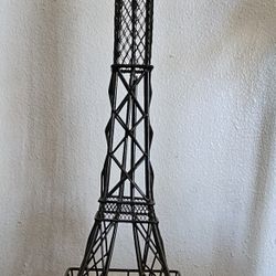 Paris Eiffel Tower Metal Wire Model Indoor/Outdoor Decor- Garden 35” Tall