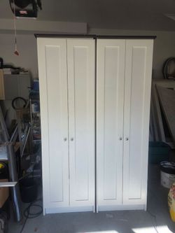 2 large wardrobes