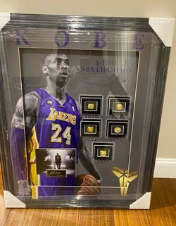 Kobe framed picture
