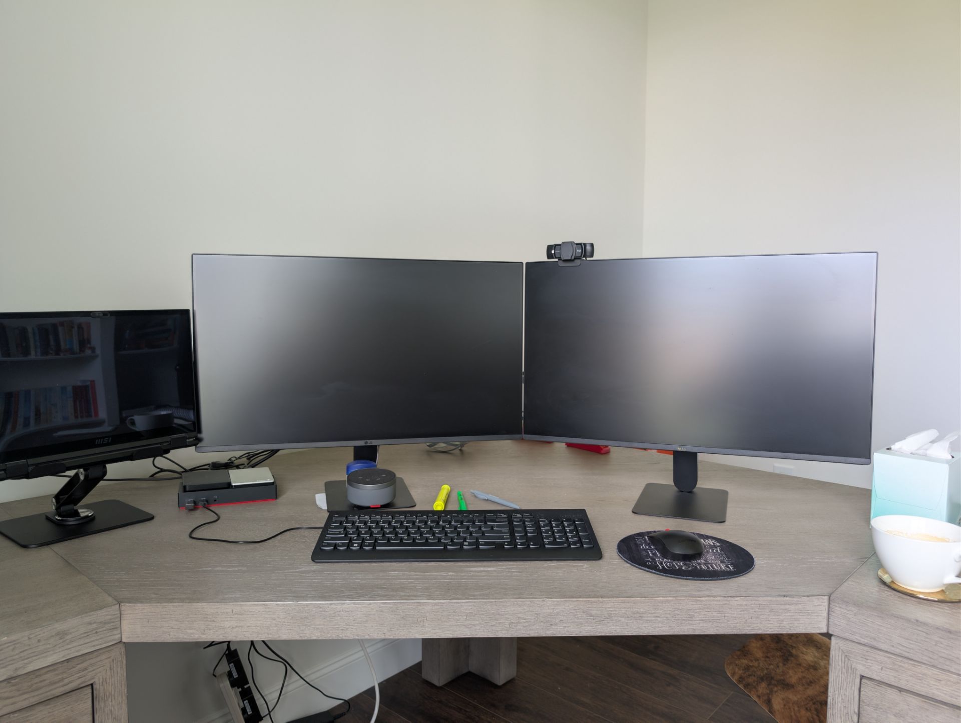 Pair of LG 27" Monitors - 120Hz - Excellent Condition (3 Months Old)