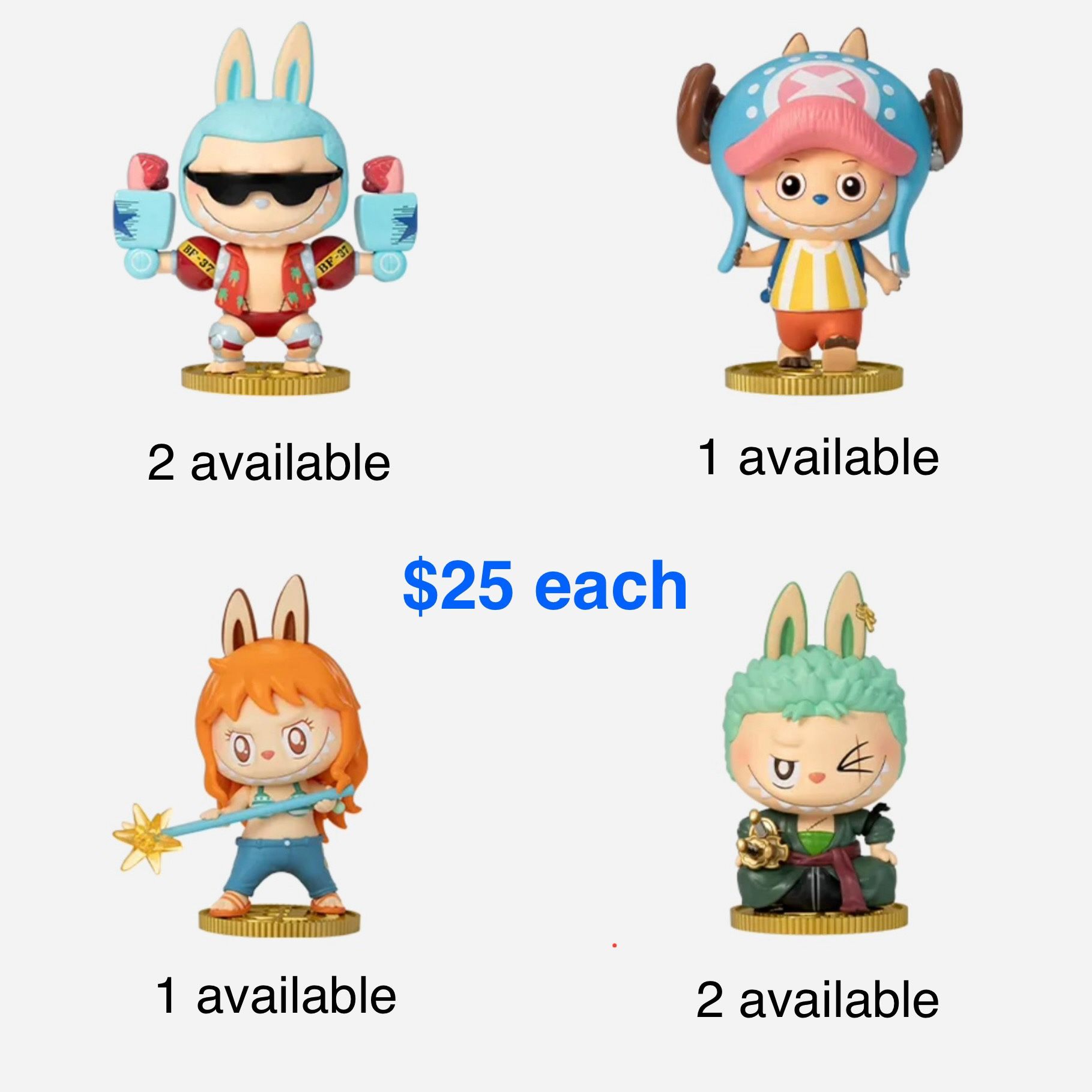 POP Mart: Labubu x One Piece