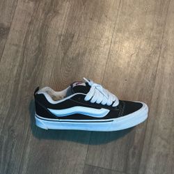 Knu Skool Vans Black White 