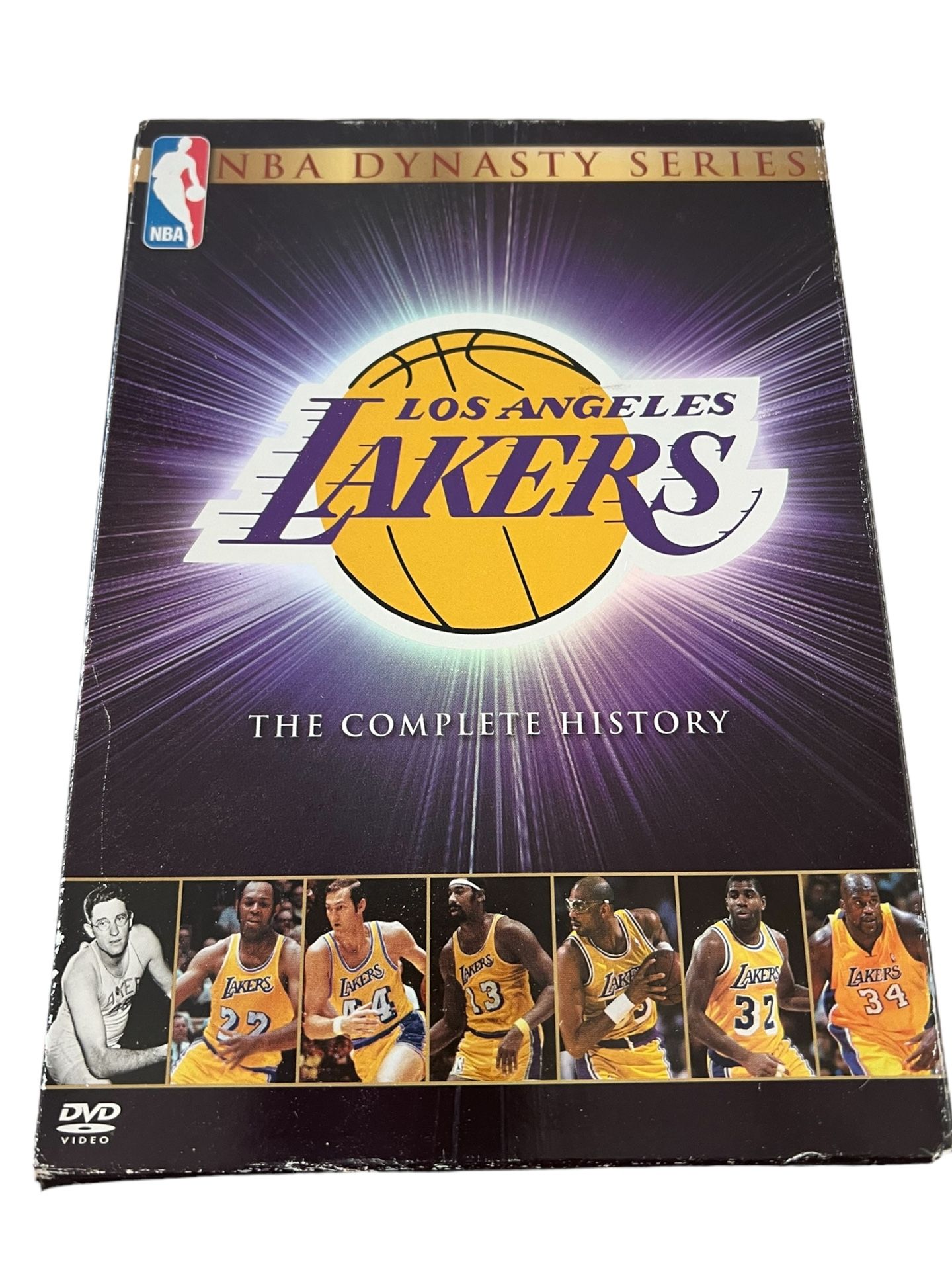 NBA Dynasty Series - Los Angeles Lakers: The Complete History (DVD, 2004, 5-Disc Experience the complete history of the legendary Los Angeles Lakers