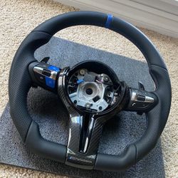 Bmw Premium Leather Steering Wheel For All F Series (Brand New)