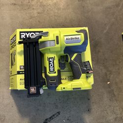 RYOBI ONE+ 18V 18-Gauge Cordless AirStrike Brad Nailer (Tool Only)