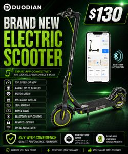 New electric scooter