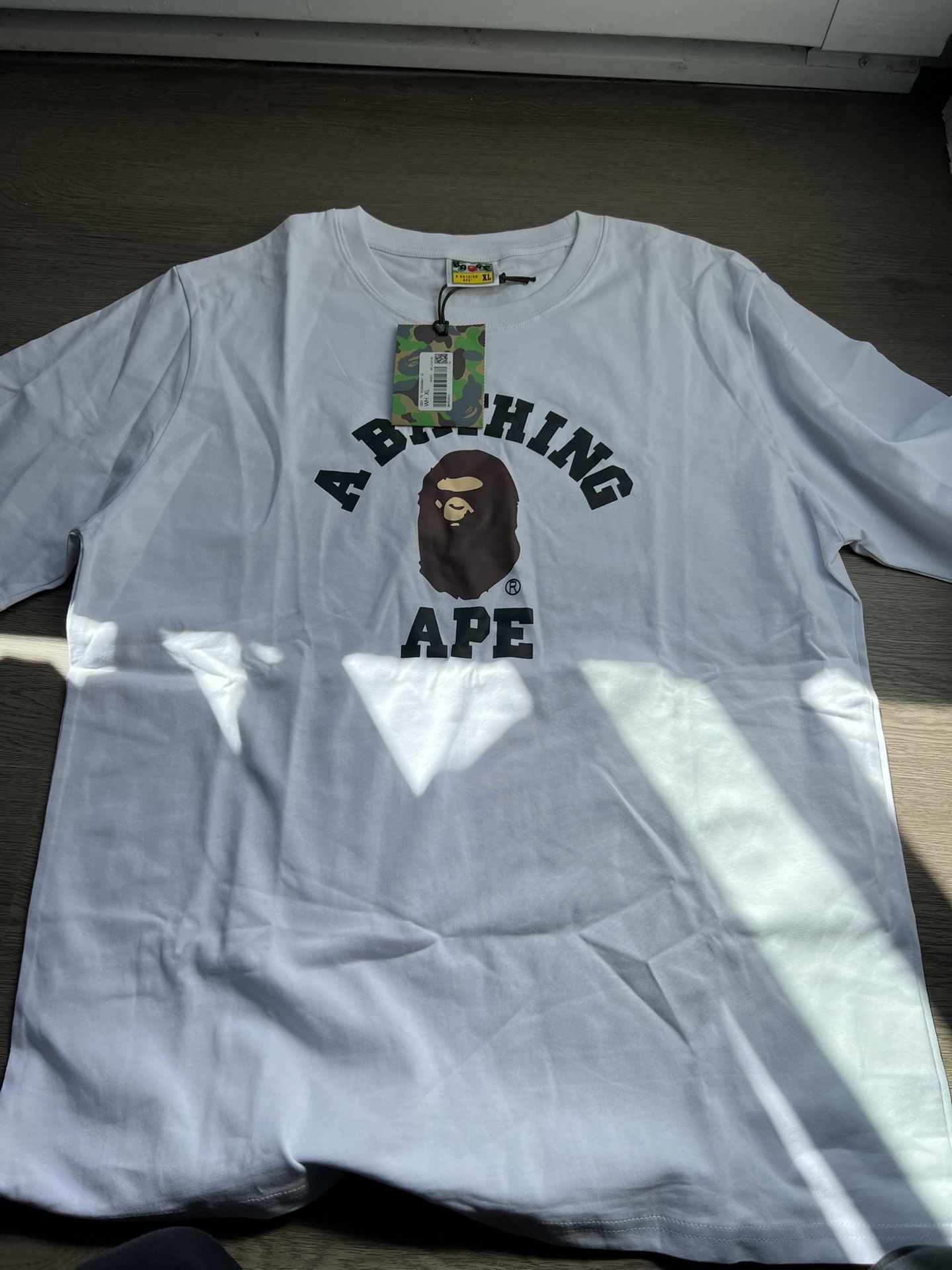 Bape Ape White Tee