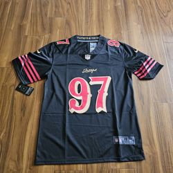 49ers Bosa Black Alternative Jerseys $50ea Firm S M L Xl 2x 3x 