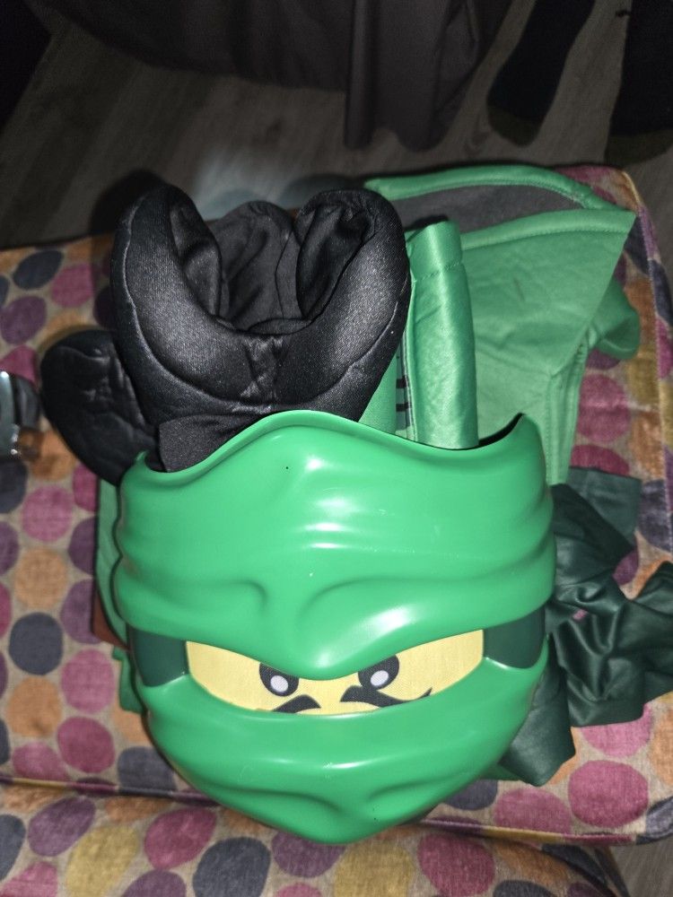 Lego Ninjago Lloyd Garmedon Green Ninja Childs Costume Boys Complete