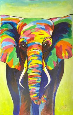 Acrylic painting; Hands painted ooak 