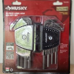Husky SAE/Metric Long Arm Hex Key, 26-Piece Set