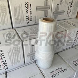 1 Roll 18”x1000ft 80G Heavy Duty Shrink Wrap Stretch Film Plastic Wrap