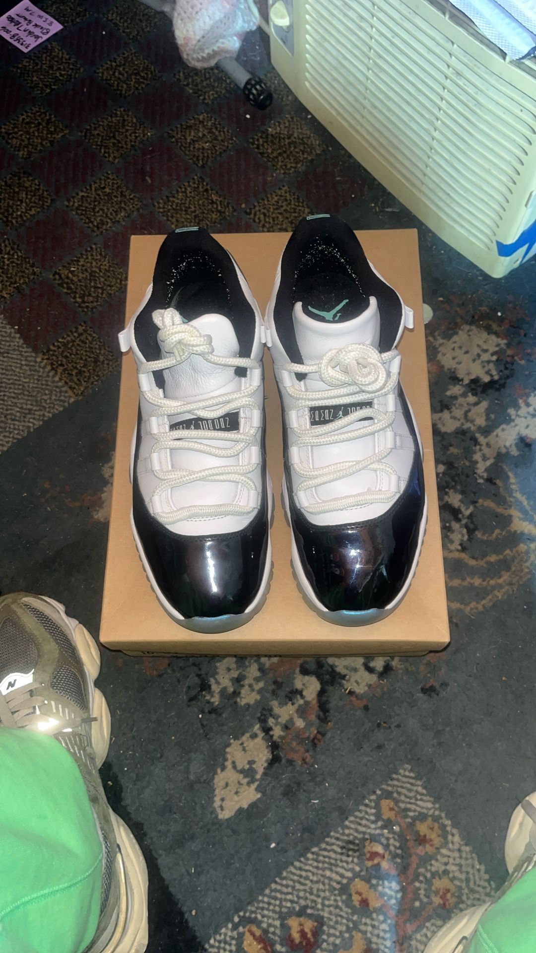 Jordan 11 Retro Low Iridescent No Box Gently Worn