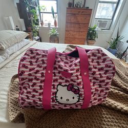 Hello Kitty Duffle Bag