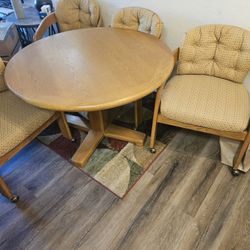 Table And 4 Chairs
