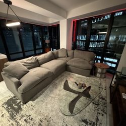 Reclining 4 Piece L Shaped Love Couch