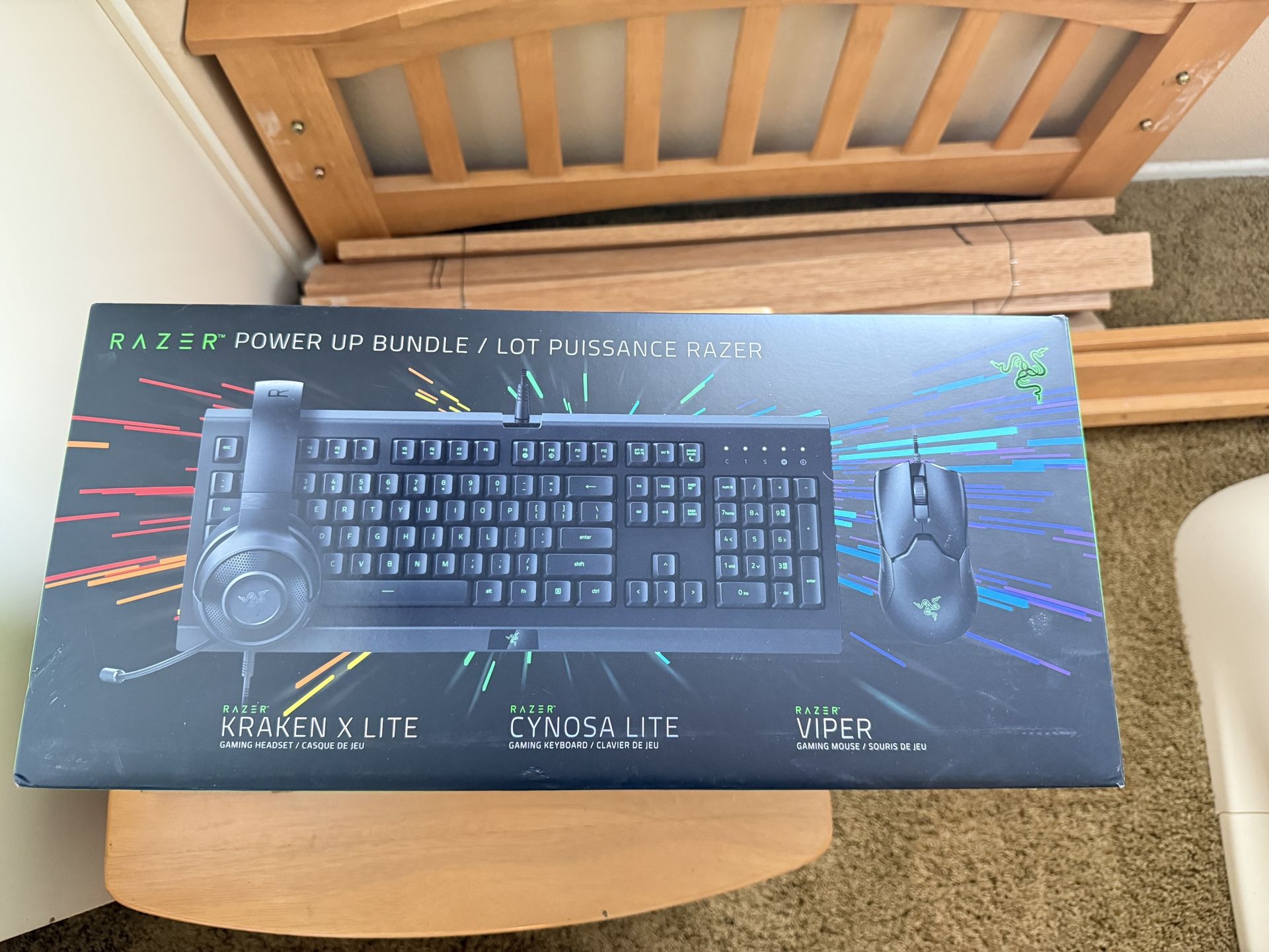 Razer Homerun Gaming Bundle Keyboard + Mouse + Pad + Headset