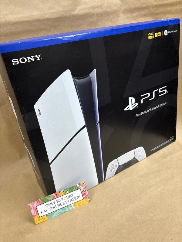 Playstation 5 Pro PS5 Pro Gaming Console New - Only $1 Today Pay The Rest Later!