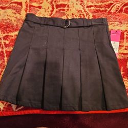 Girls Belted Skirt 
