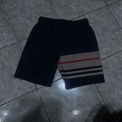 Burberry Shorts And Red Bottoms