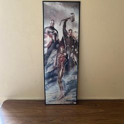 Marvel Framed Poster Art