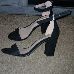 Black Madden Heels Size 7