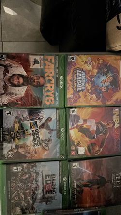 Xbox one games sealed $15 each