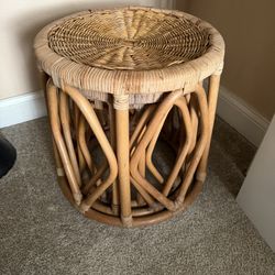 Rattan Nesting Tables 