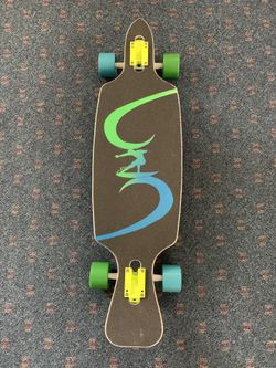 Custom Designed Longboard skateboard Deck Complete Powder-coated Trucks