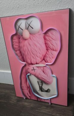 Kaws Led Canvas Resin Epoxy 24×17