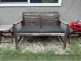 APPLARO IKEA - Outdoor Wooden Bench Set of 2