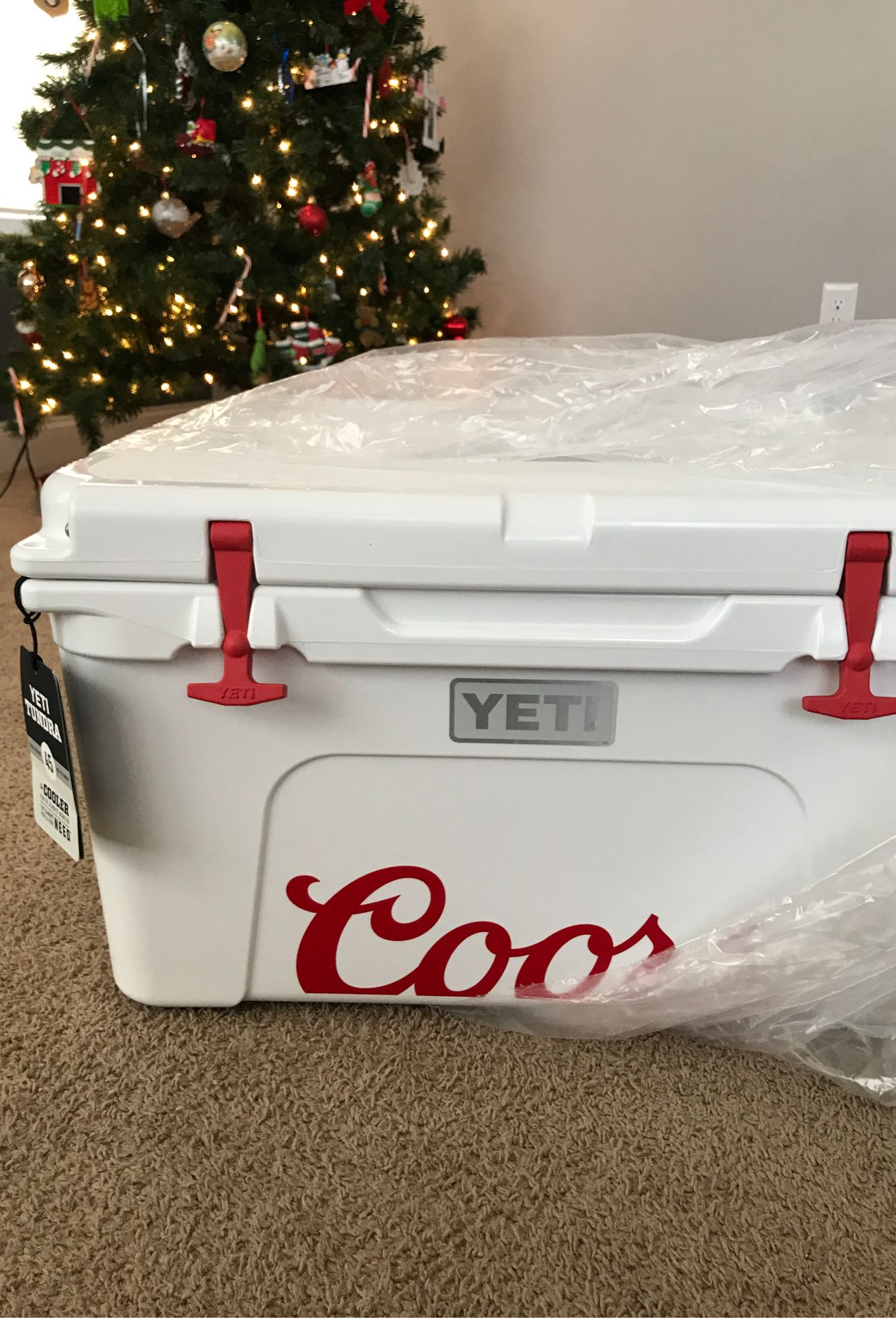 Coors Light Full Color White Yeti Colster - Small Batch Louisiana
