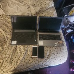 $220 BUNCH OF ELECTRONICS 2 LAPTOPS - IPHONE 8 PLUS - IPHONE 13 PRO MAX