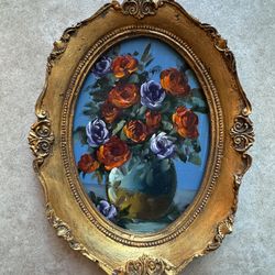BEAUTIFUL ORIGINAL OIL PAINTING WITH FRAME