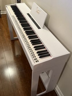 Glarry GDP-104 88-Key Fully Weighted Hammer Action Digital Piano for Home