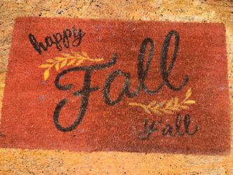 FALL outdoor mat