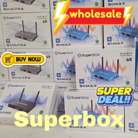 New Superbox S6 ULTRA  - S6  Super box Android 12  Tv Box  
