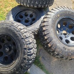 Wheels And Tires Lt 265/75r16" 5 Lug Silverado Gmc Suburban Jeep 5x5 