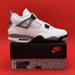 Air Jordan 4 Retro White Cement