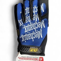 BLUE MECHANIX GLOVES! BRAND NEW!