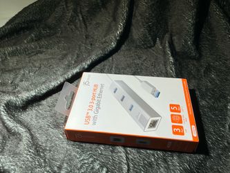 J5 Create 3-Port Hub with Gigabit Ethernet (Model: JUH474)