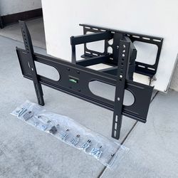 (NEW) $40 Large TV Wall Mount for 37-75 Inches, Full Motion Swivel Tilt VESA 600x400mm, Max 110 lbs 